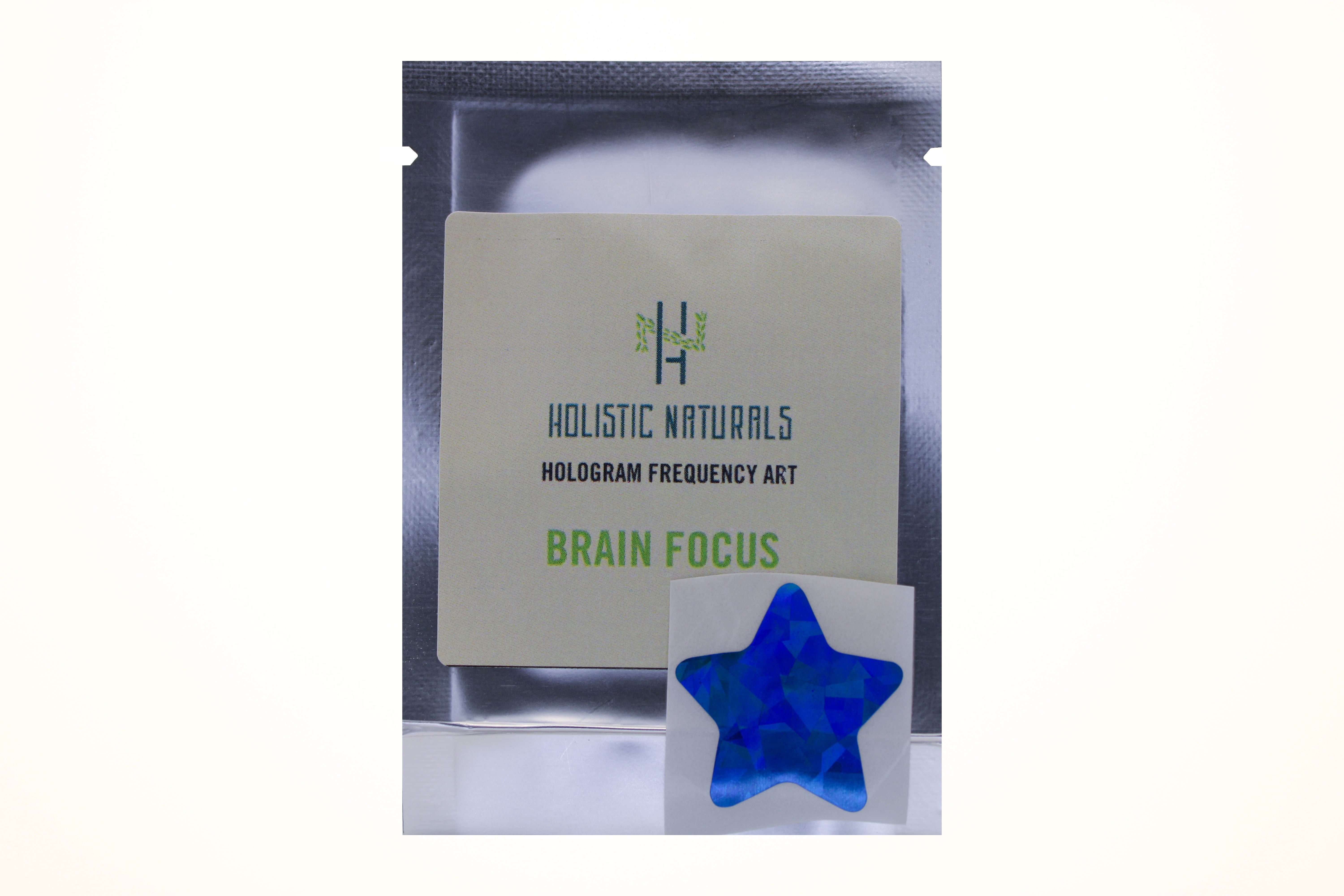 Brain Focus Holographic Frequency Art - 5 Pack