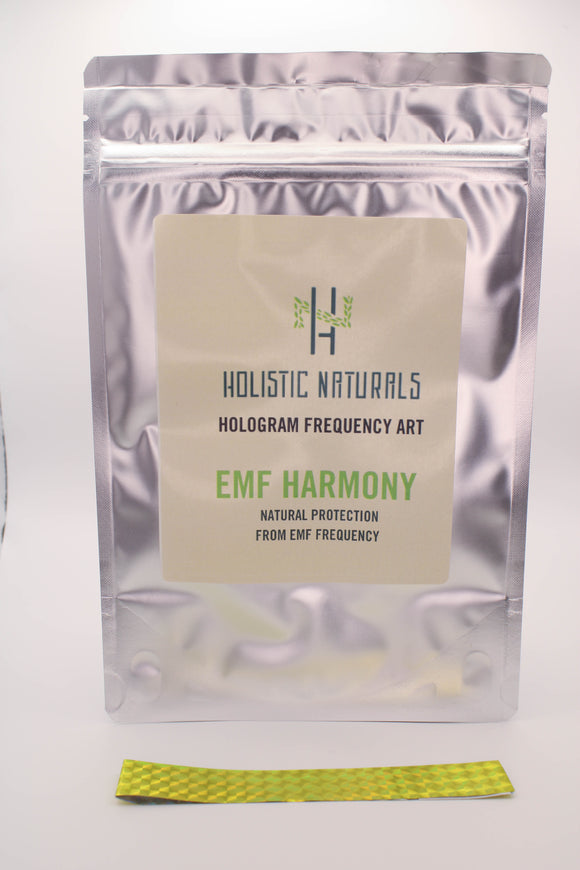 EMF Harmony Holographic Frequency Art - 5 Pack