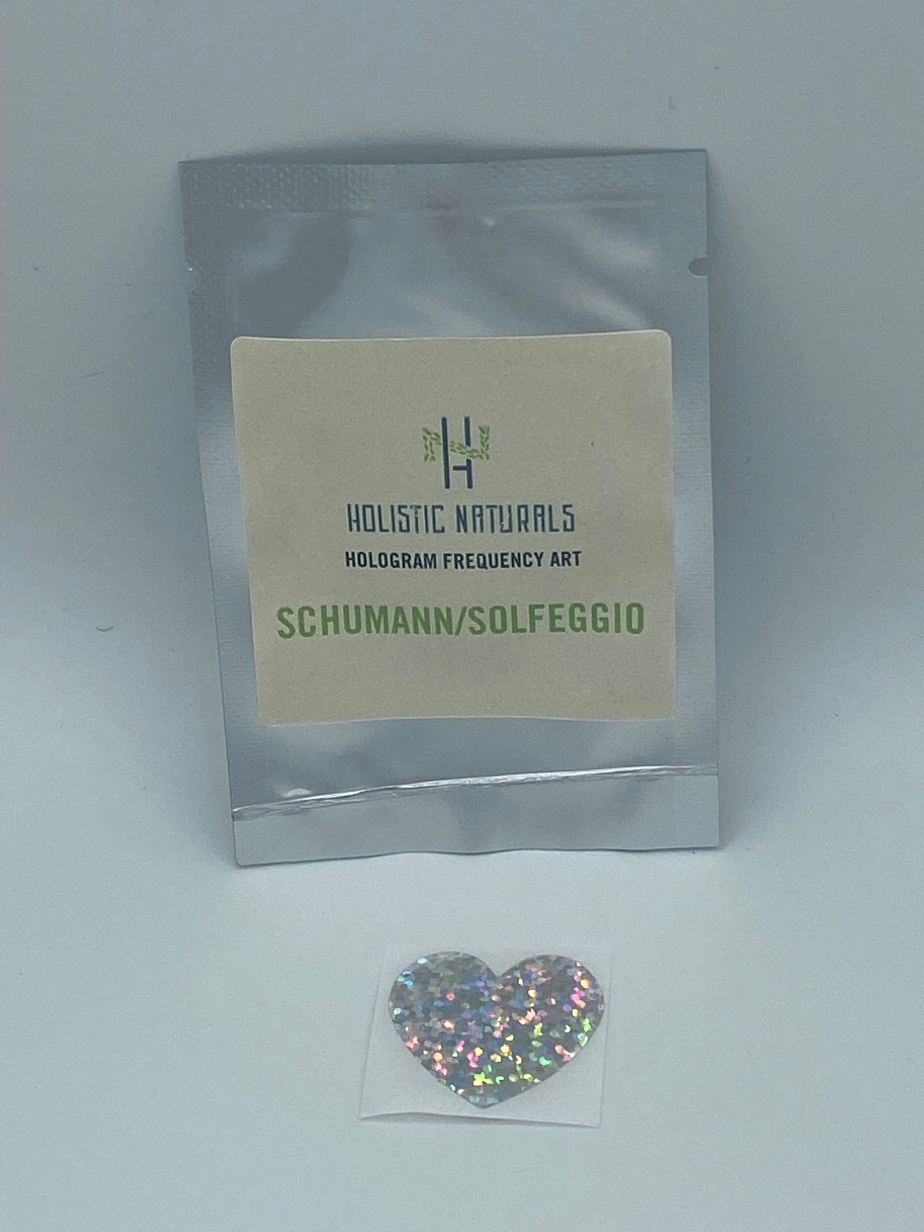 Schumann/Solfeggio Holographic Frequency Art - 5 Pack