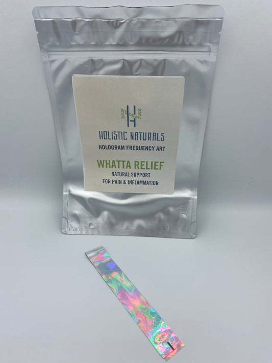 Whatta Relief Holographic Frequency Art - 5 Pack