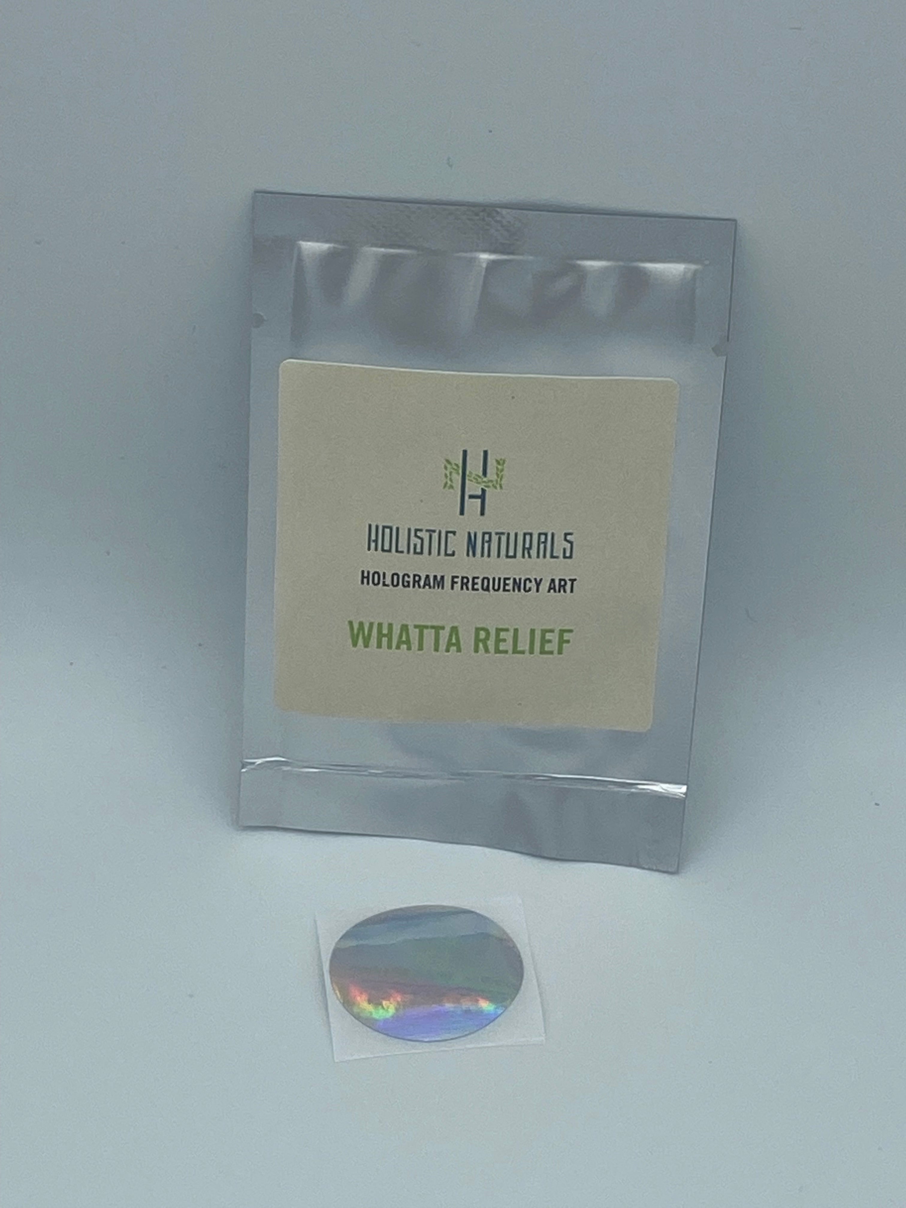 Whatta Relief Holographic Frequency Art - 5 Pack