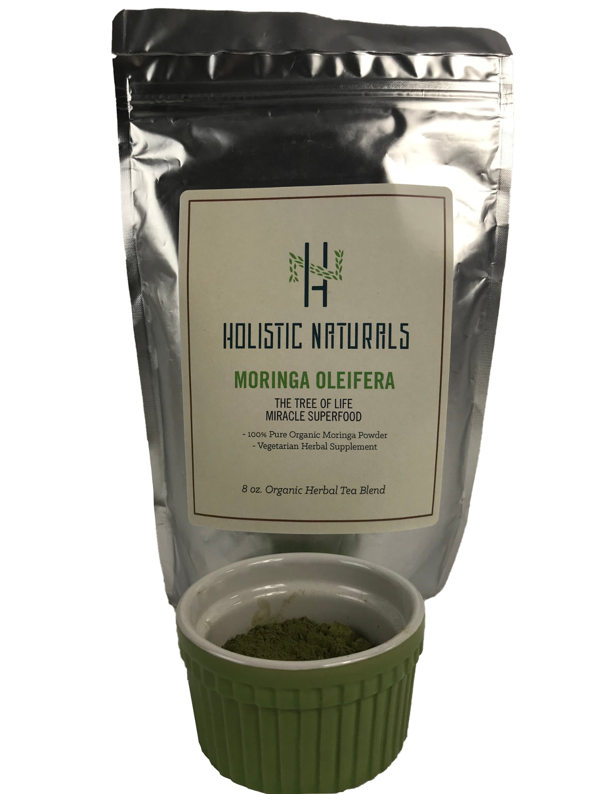 Organic Moringa Oleifera - 4 oz. (112 grams) Dried Leaf Powder